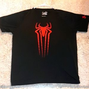 Mens Under Armour Spiderman Marvel Tee